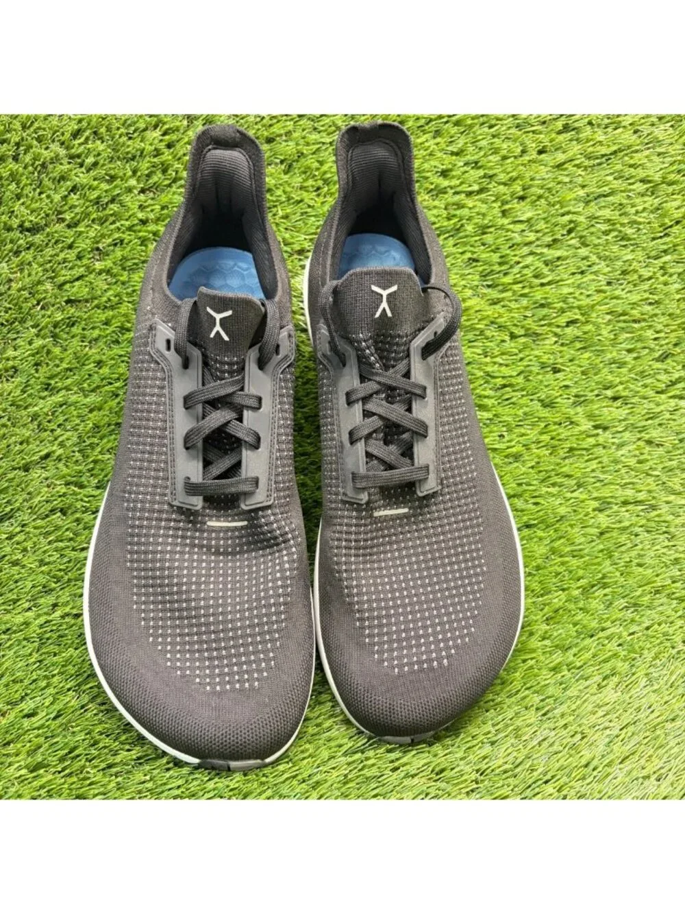 Flux Adapt Runner Black White Mens Size 13 Athletic Running Knit Shoes Sneakers
